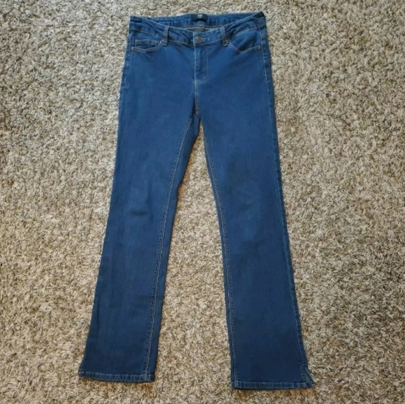 ABS by Allen Schwartz Denim Straight Leg